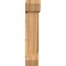 Ekena Millwork Traditional Slat Smooth Bracket w/ Offset Brace, Western Red Cedar, 7 1/2"W x 24"D x 36"H BKT0806X24X36TRA06SWR - alternate 3